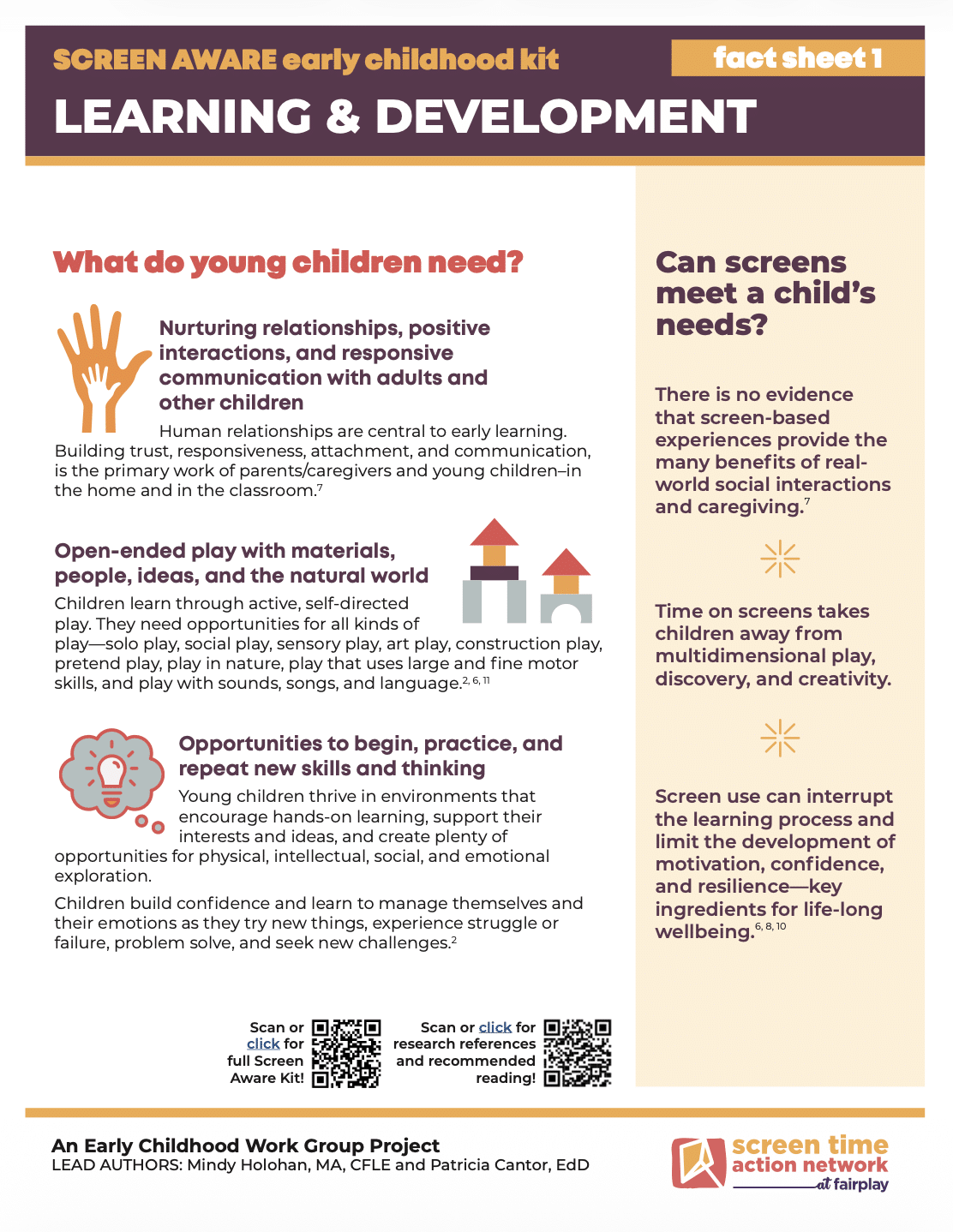 Screen Aware Early Childhood Kit